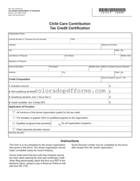Fill in a Valid Colorado Dr 1317 Template
